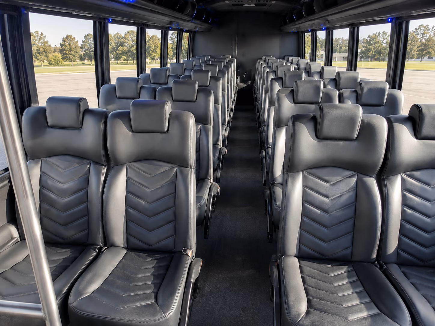 oxnard 18 passenger minibus interior