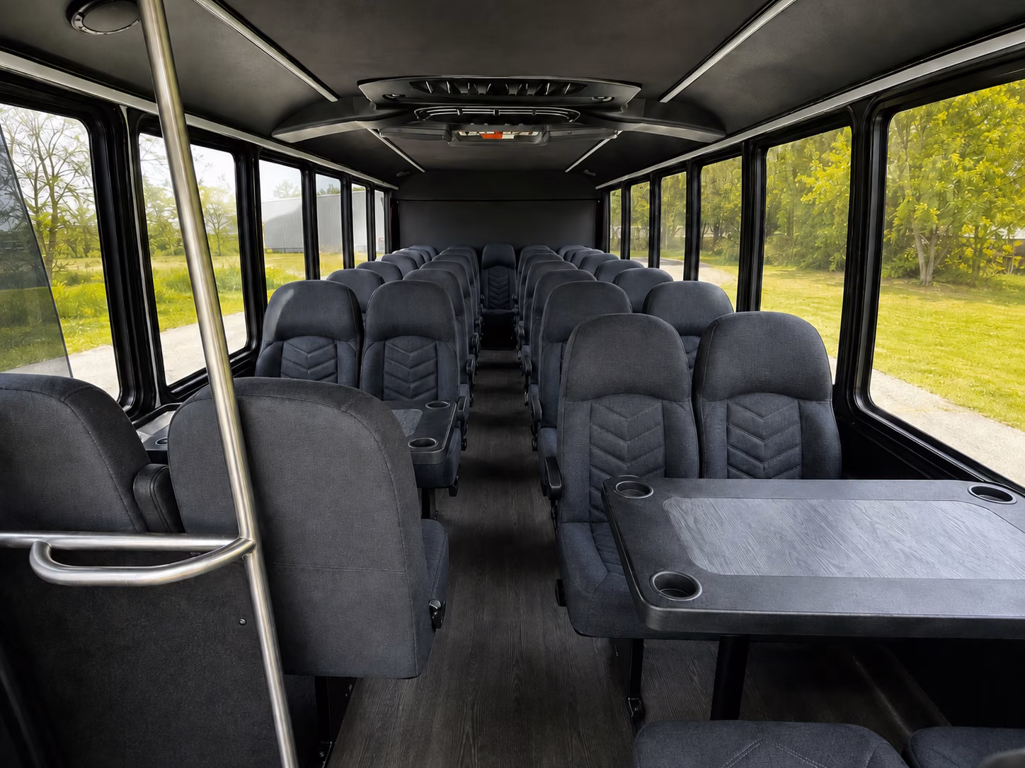 oxnard 20 passenger minibus interior