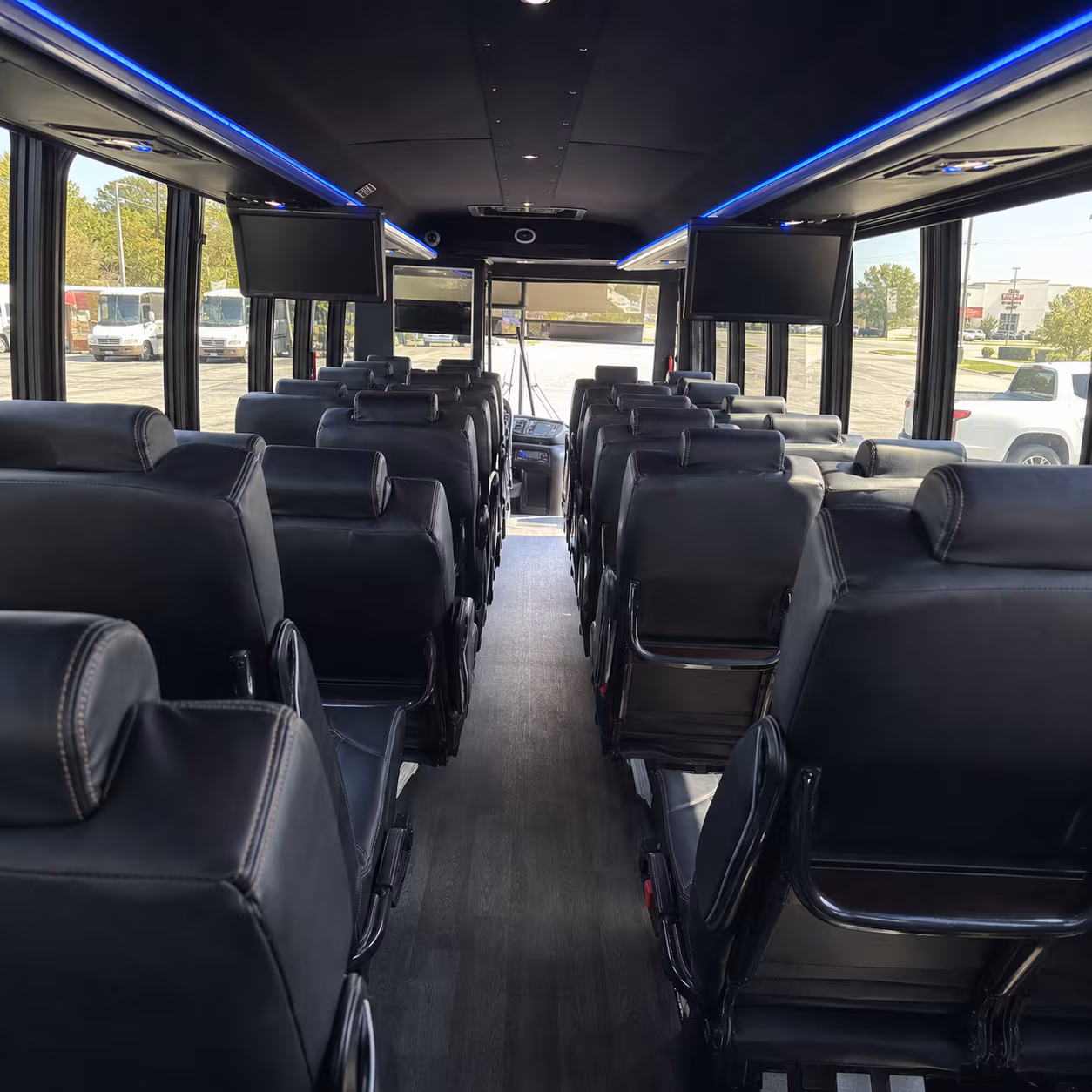 oxnard 30 passenger minibus interior