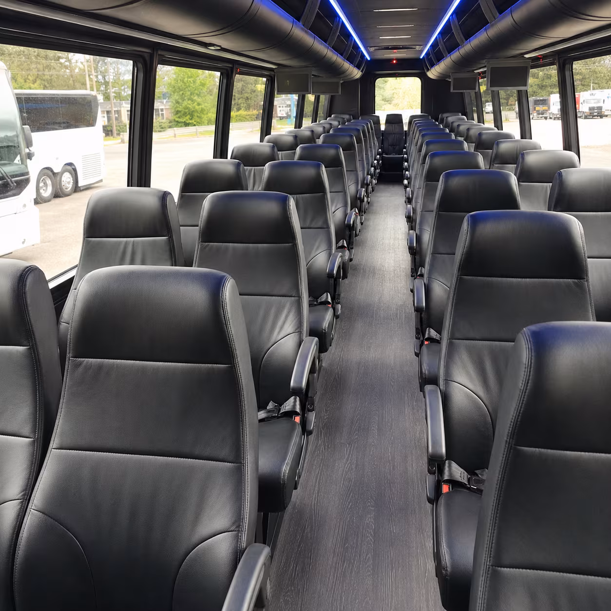 oxnard 35 passenger minibus interior