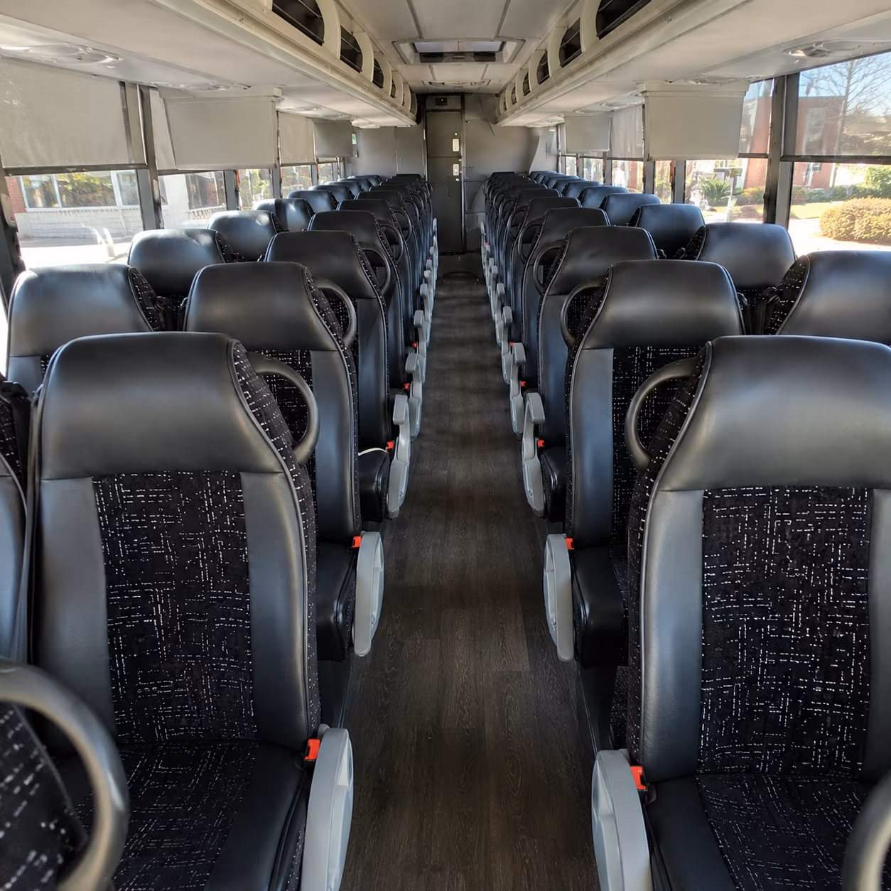 oxnard 54 passenger charter bus inside