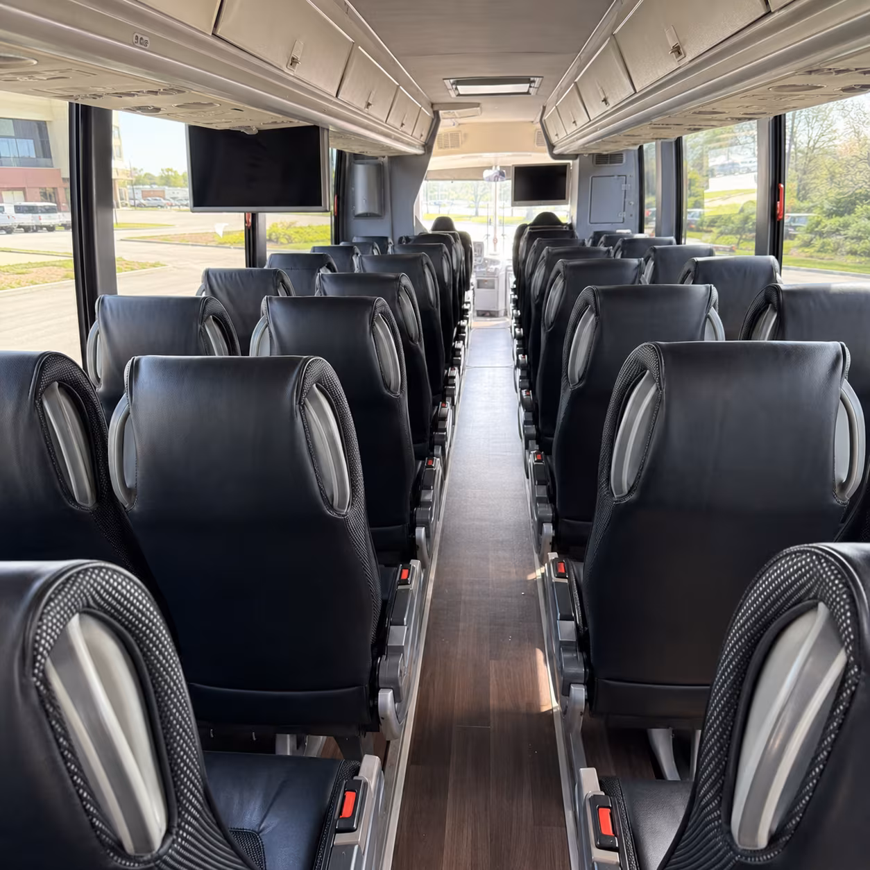 oxnard 56 passenger charter bus inside