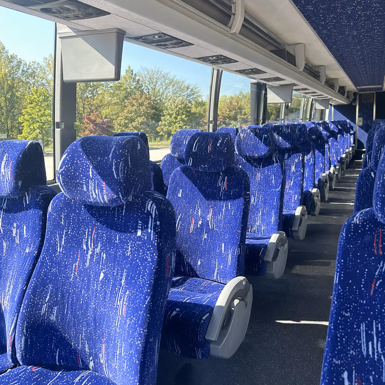 oxnard charter bus interior