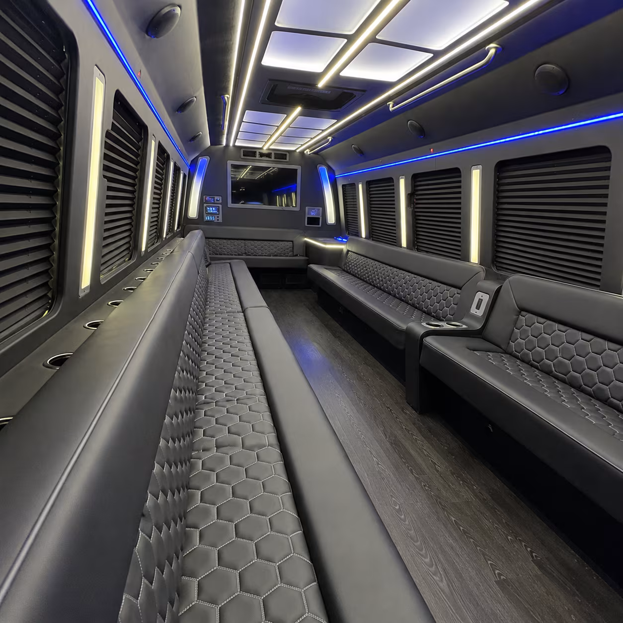 oxnard party bus inside