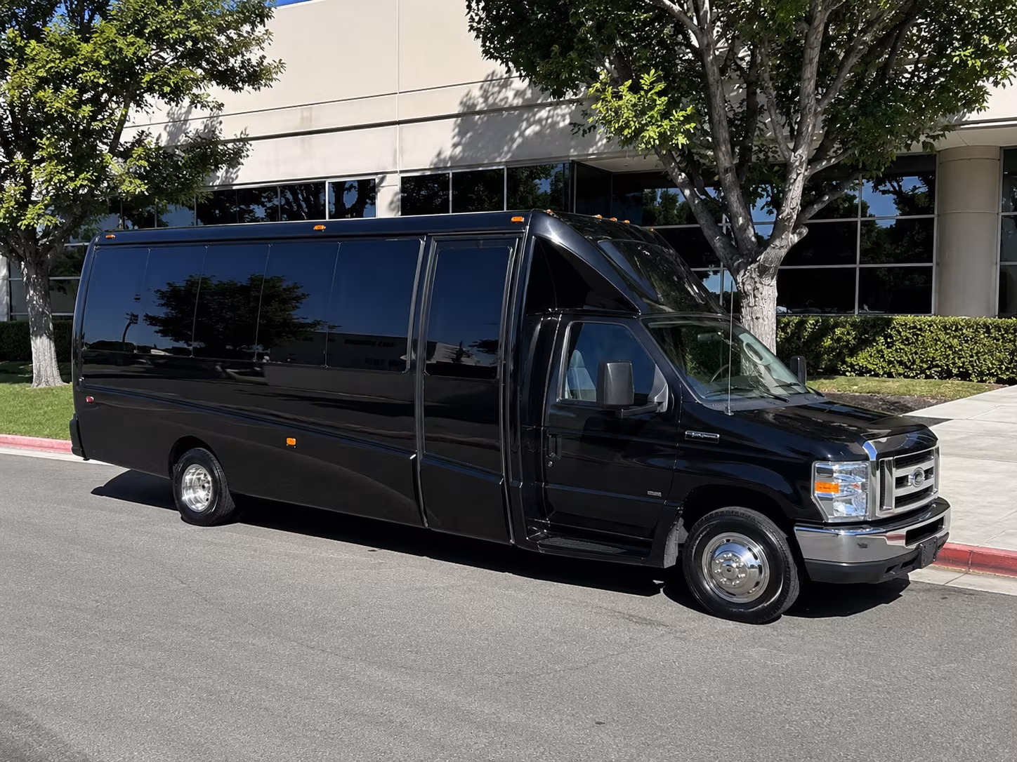youth group and confirmation class buses in oxnard